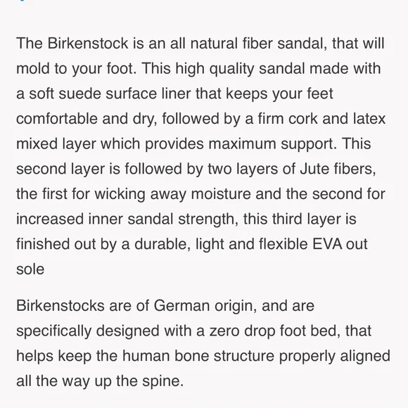 Birkenstock Gizeh Sandals size 40 NWT - Picture 6 of 9